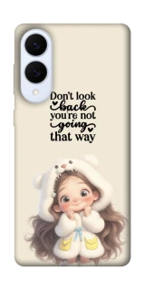 Чохол на Samsung Galaxy S25 Edge Don't look back фото 1 з 1