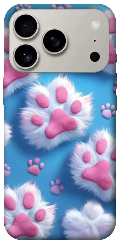 Чехол на Apple iPhone 17 Pro (6.3") Cat paw фото 1 из 1