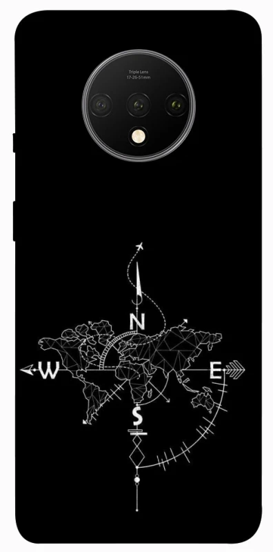 Чехол на OnePlus 7T Travel Map фото 1 из 1