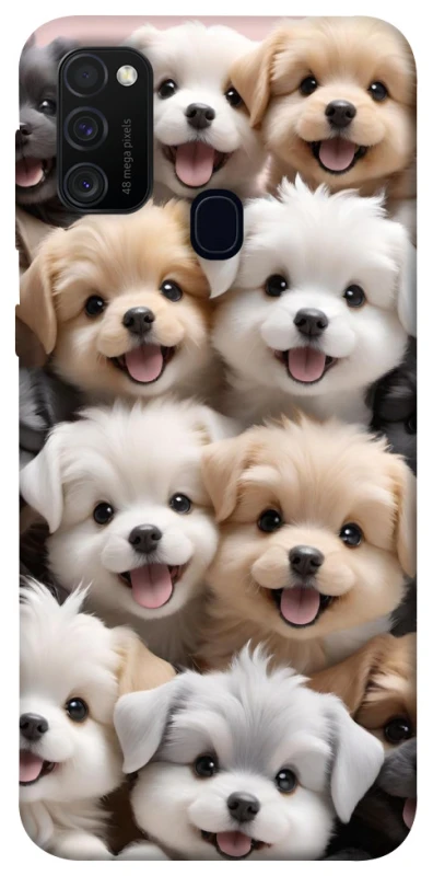 Чохол на Samsung Galaxy M21 Doggy Love фото 1 з 1