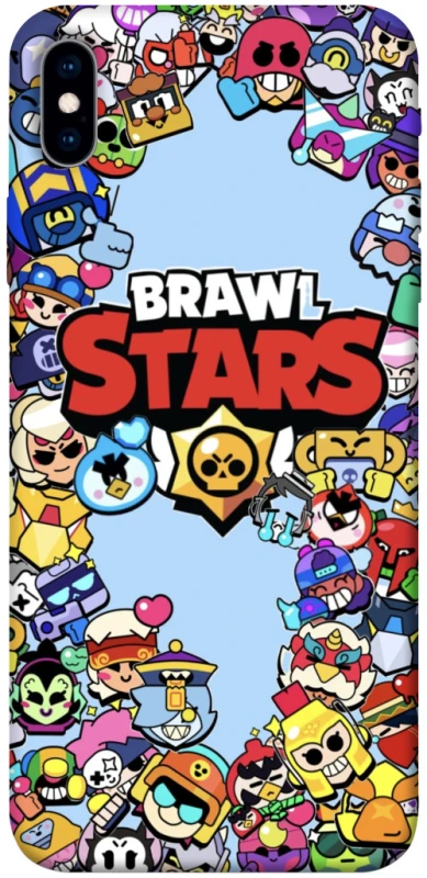 Чохол на Apple iPhone XS Max (6.5") Brawl Stars ver.2 фото 1 з 1