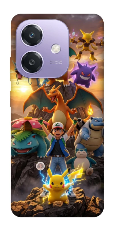 Чехол на Oppo A3 4G Pokemon фото 1 из 1