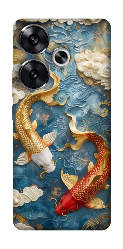 Чохол на Xiaomi Poco F6 Koi carp фото 1 з 1
