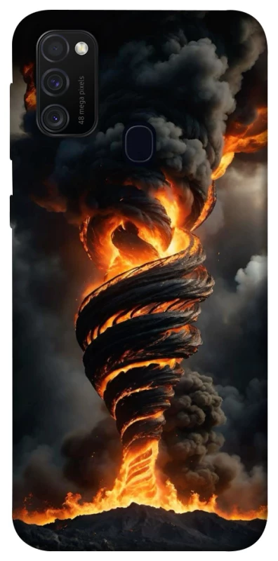 Чехол на Samsung Galaxy M30s / M21 Огненный торнадо фото 1 из 1
