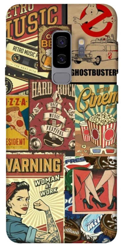 Чохол на Samsung Galaxy S9+ Retro collage ver.2 фото 1 з 1