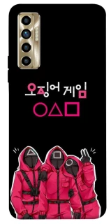 Чохол на TECNO Camon 17P squid game v5 фото 1 з 1