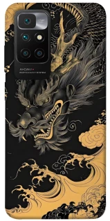 Чохол на Xiaomi Redmi 10 gold dragon фото 1 з 1
