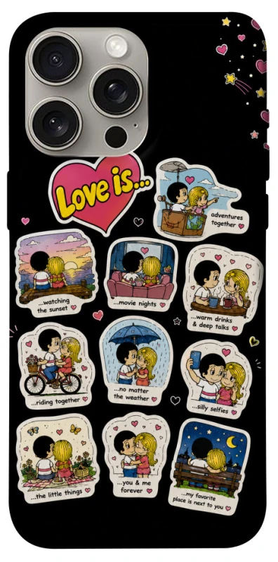 Чохол на Apple iPhone 15 Pro Max (6.7") Love is ver.4 фото 1 з 1
