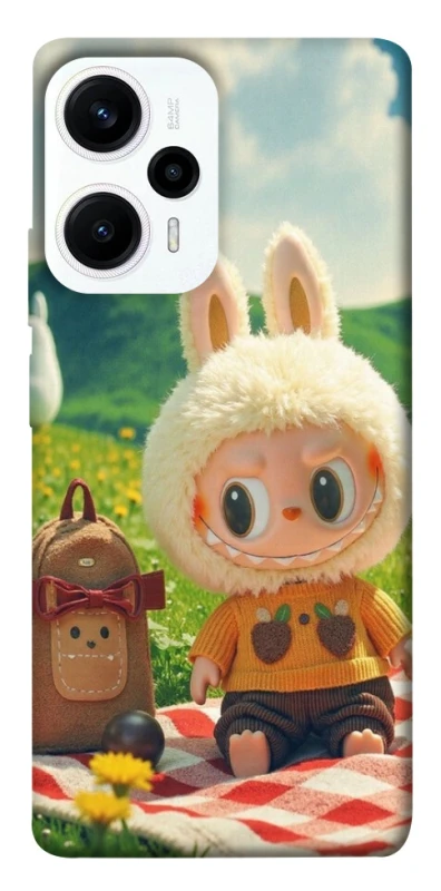 Чохол на Xiaomi Poco F5 / Note 12 Turbo Labubu Smile Edition фото 1 з 1