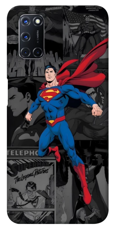 Чехол на Oppo A52 / A72 / A92 superman comics фото 1 из 1