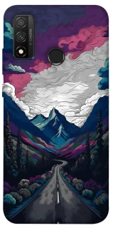 Чехол на Huawei P Smart (2020) Нарисованные горы фото 1 из 1