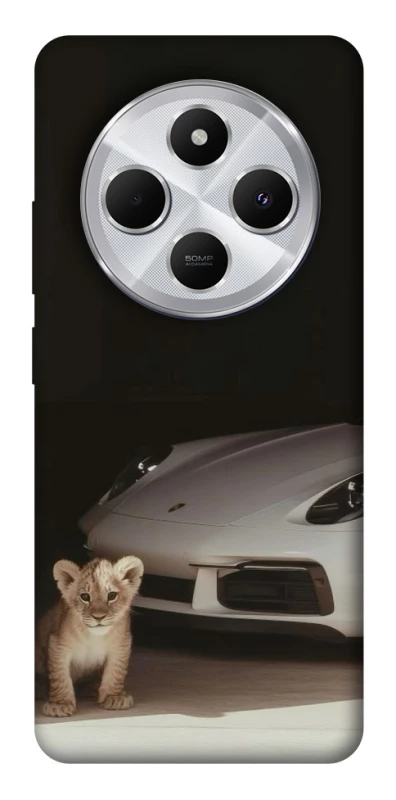 Чехол на Xiaomi Redmi 14C / Poco C75 Porsche white фото 1 из 1