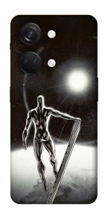 Чехол на OnePlus Nord 3 Серебряный сёрфер фото 1 из 1