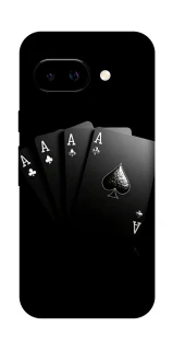 Чехол на Google Pixel 9a Black Cards фото 1 Чехол на Google Pixel 9a Black Cards фото 1 из 1