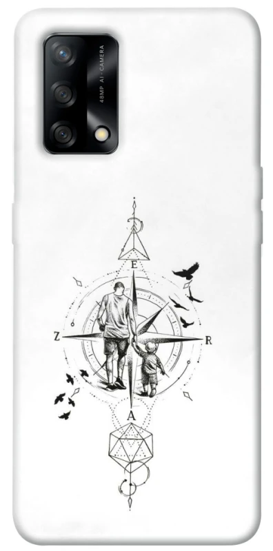 Чехол на Oppo A74 4G Tattoo ver.9 фото 1 из 1