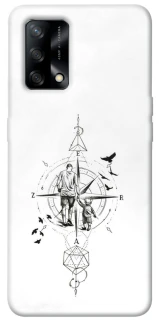 Чехол на Oppo A74 4G Tattoo ver.9 фото 1 из 1