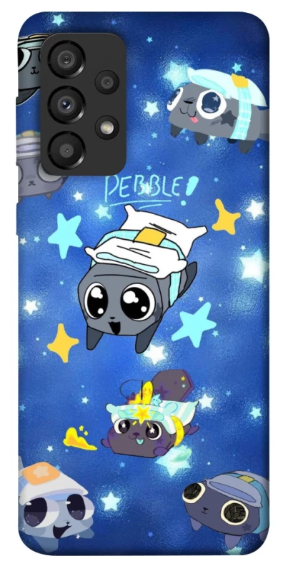 Чохол на Samsung Galaxy A33 5G Pebble kitten stars фото 1 з 1