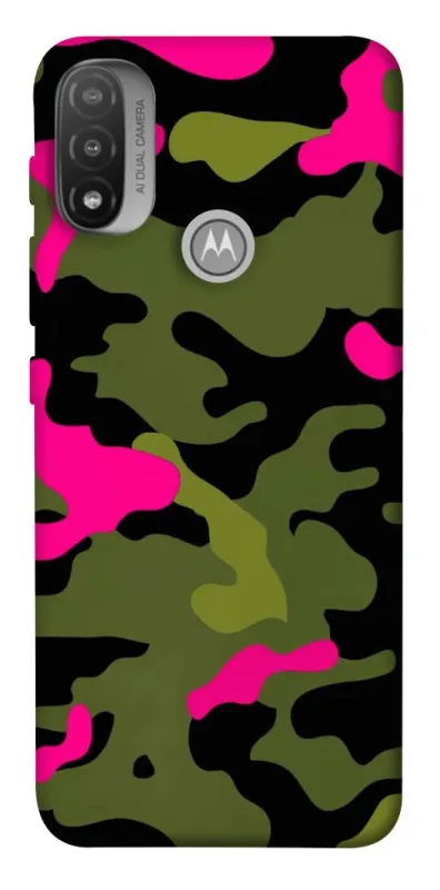 Чехол на Motorola Moto E20 Camouflage v29 фото 1 из 1