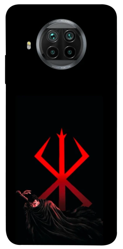 Чохол на Xiaomi Mi 10T Lite / Redmi Note 9 Pro 5G Berserk Red Logo фото 1 з 1