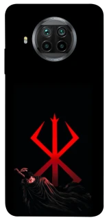 Чехол на Xiaomi Mi 10T Lite / Redmi Note 9 Pro 5G Berserk Red Logo фото 1 из 1