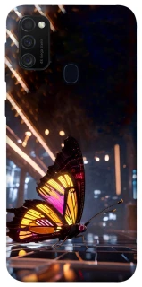 Чехол на Samsung Galaxy M30s / M21 Cyber butterfly фото 1 из 1