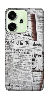 Чехол на Oppo Reno 14 Газеты фото 1 из 1