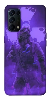 Чехол на Oppo Reno 5 4G Радиация v6 фото 1 из 1