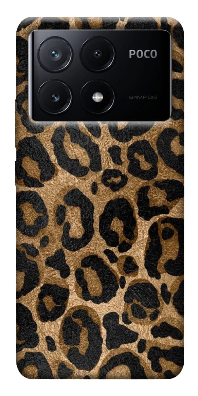 Чохол на Xiaomi Poco X6 Leopard Skin фото 1 з 1