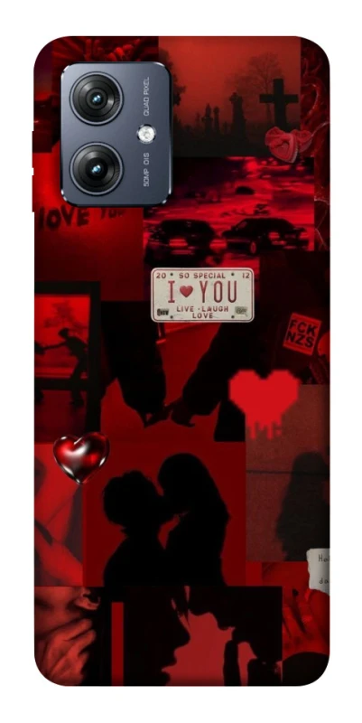 Чохол на Motorola Moto G54 Love collage ver.2 фото 1 з 1
