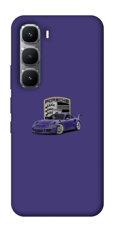 Чохол на Infinix Hot 60 Pro Porsche purple фото 1 з 1