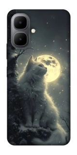 Чохол на Infinix Smart 10 Кіт під місяцем фото 1 з 1