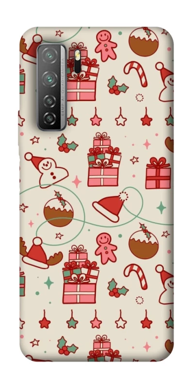 Чохол на Huawei Nova 7 SE Новорічний v14 фото 1 з 1