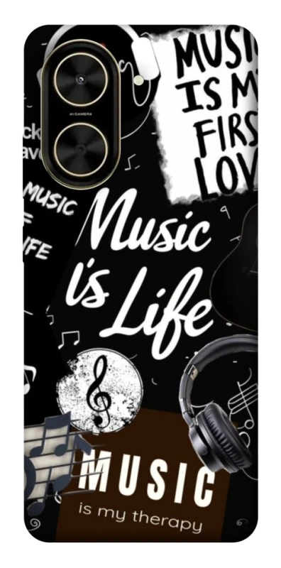 Чохол на Xiaomi Poco C71 Music is Life фото 1 з 1