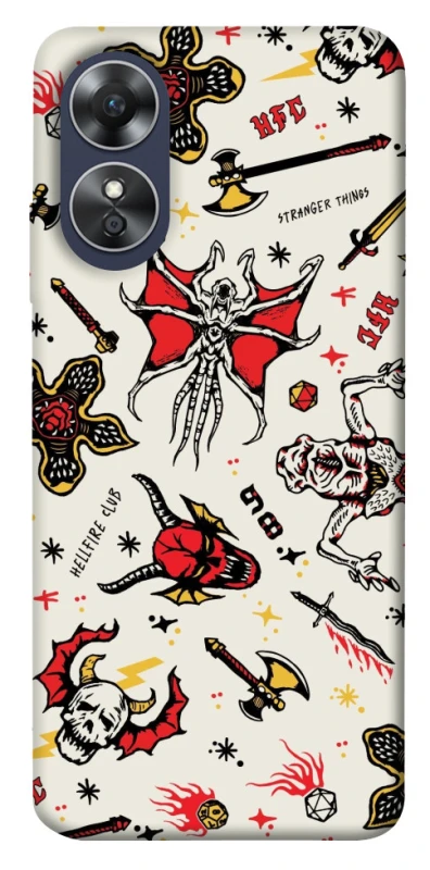 Чохол на Oppo A17 Stranger Things ver.2 фото 1 з 1