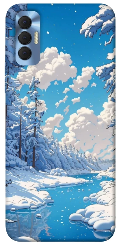 Чехол на TECNO Spark 8P Winter art фото 1 из 1