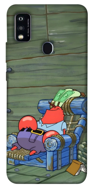 Чохол на ZTE Blade A51 Mr.Krabs фото 1 з 1