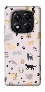 Чехол на Xiaomi Redmi Note 14 Pro 5G Cat style ver.1 фото 1 из 1