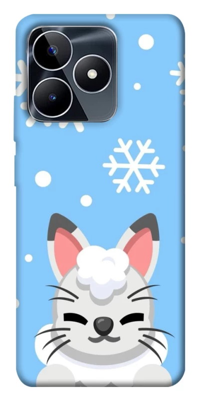 Чехол на Realme C53 Adopt Me Snow Kitty Smile фото 1 из 1