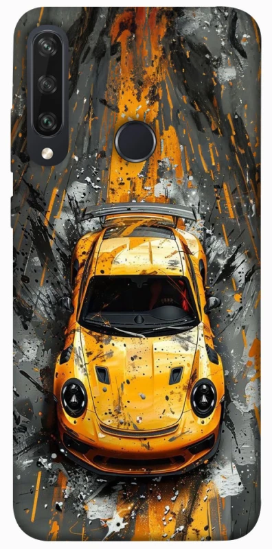 Чехол на Huawei Y6p Drawn Porsche фото 1 из 1