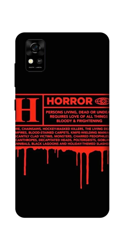 Чехол на ZTE Blade A31 Horror Halloween фото 1 из 1