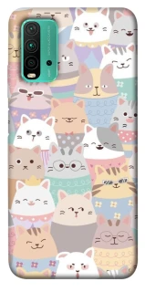 Чохол на Xiaomi Redmi Note 9 4G / Redmi 9 Power Funny Kittens ver.2 фото 1 з 1