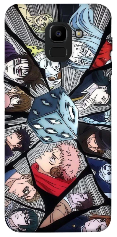 Чехол на Samsung J600F Galaxy J6 (2018) jujutsu kaisen v4 фото 1 из 1