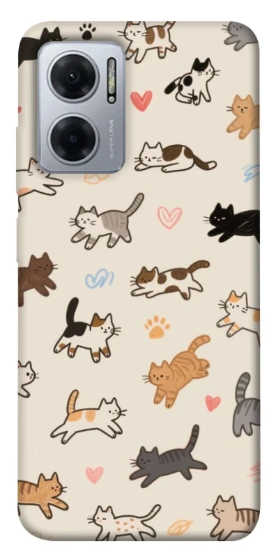 Чехол на Xiaomi Redmi Note 11E Cat style ver.2 фото 1 из 1