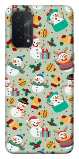 Чехол на Oppo A54 5G / A74 5G Новогодний v2 фото 1 из 1