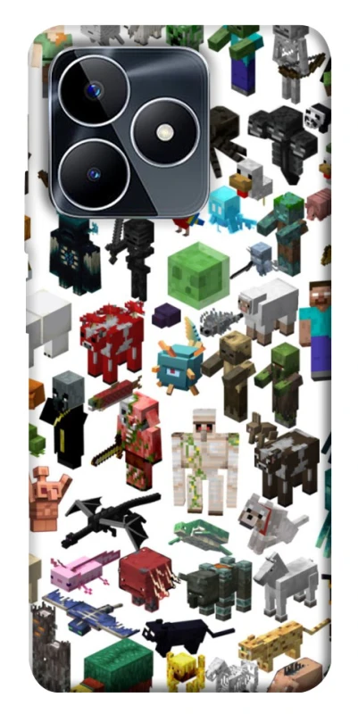 Чохол на Realme C53 Minecraft v4 фото 1 з 1