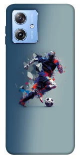 Чохол на Motorola Moto G84 Футболист фото 1 з 1