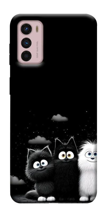 Чохол на Motorola Moto G42 Three Cats фото 1 з 1