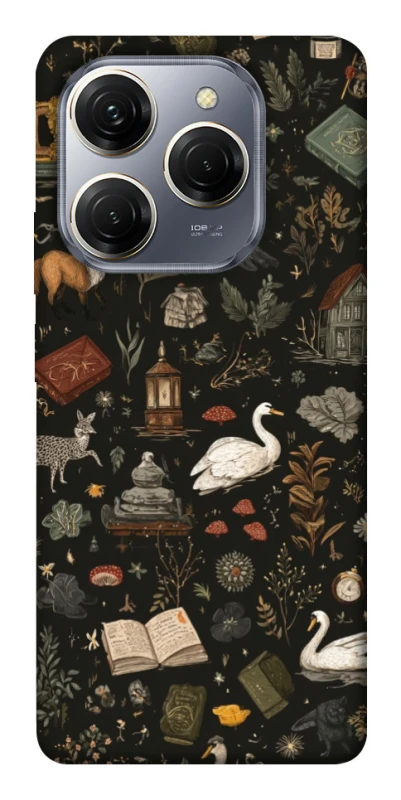 Чехол на TECNO Spark 20 Pro Fantasy Books фото 1 из 1