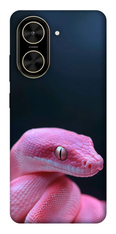 Чохол на Xiaomi Poco C71 Рожева змія фото 1 з 1