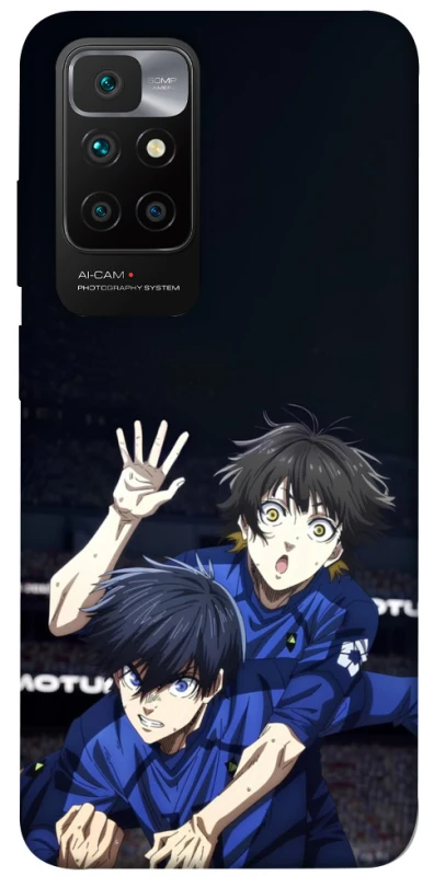 Чохол на Xiaomi Redmi 10 Blue Lock v2 фото 1 з 1